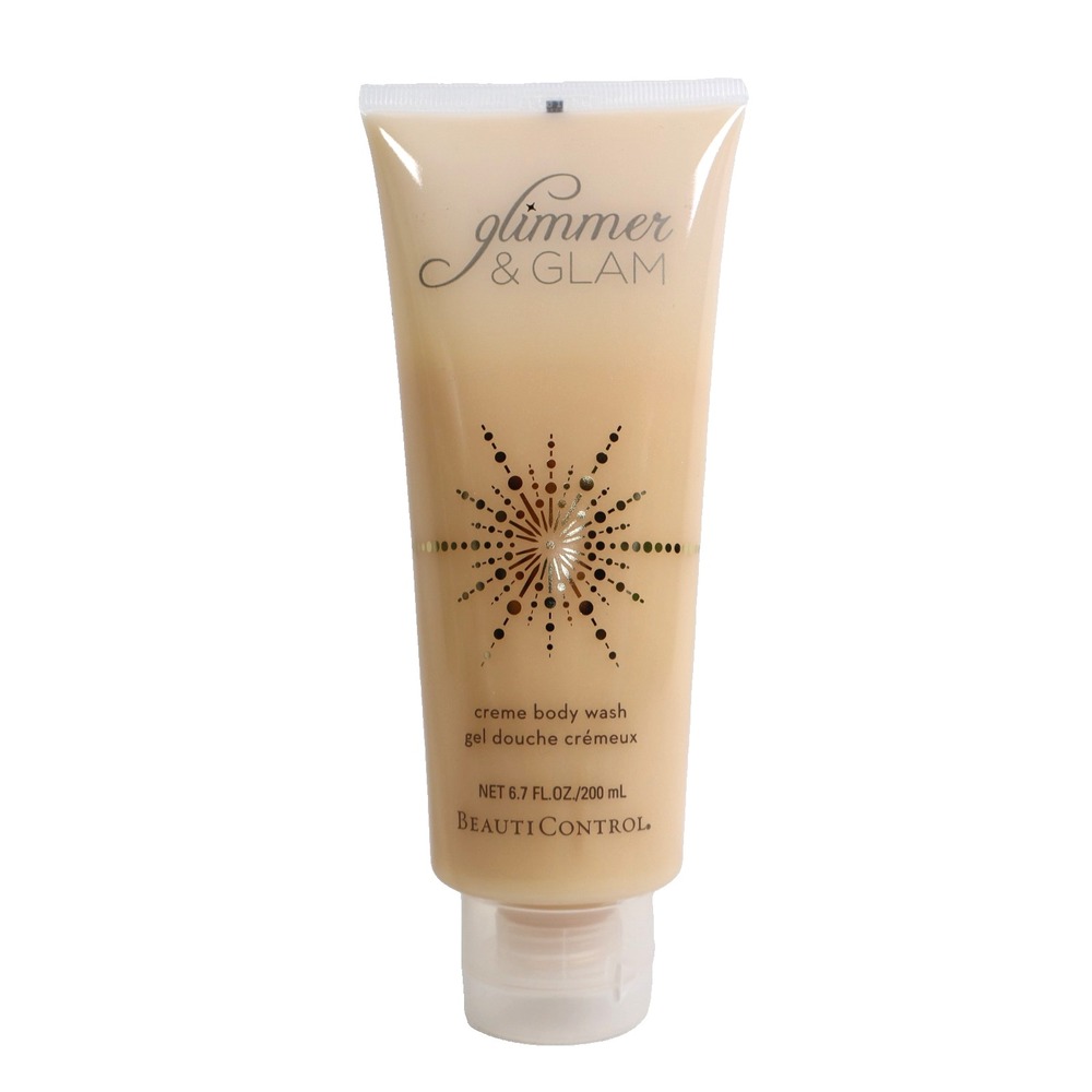 BeautiControl Glimmer & Glam Creme Body Wash 6.7 oz Shea Butter & Vitamin E
